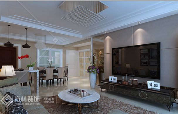 客厅角度4装修效果图