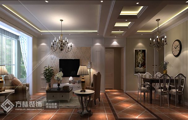 中海寰宇天下115㎡个性化风格