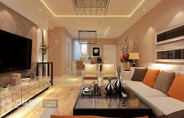 客厅角度2装修效果图