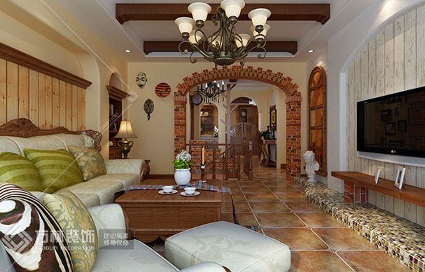 中海寰宇天下260㎡美式田园