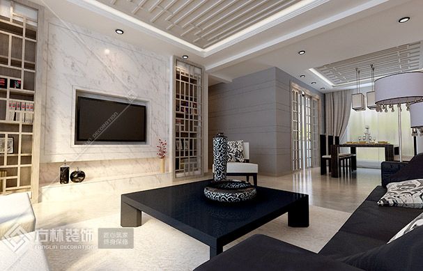 客厅角度3装修效果图