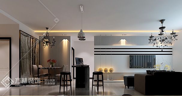 客厅角度3装修效果图