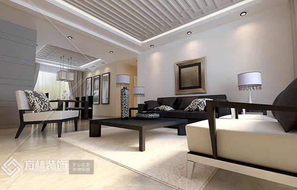 客厅角度4装修效果图