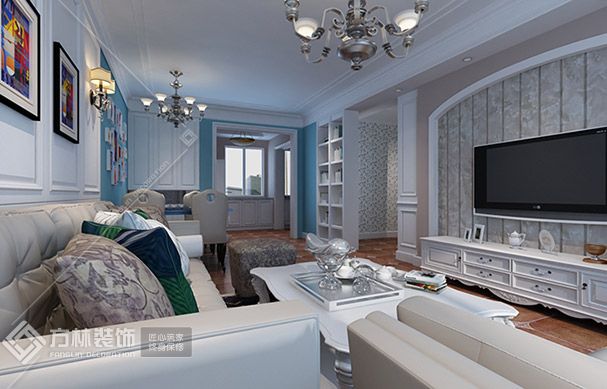 客厅角度3装修效果图