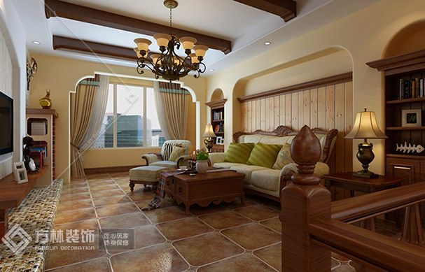 客厅角度3装修效果图