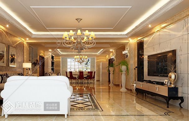 客厅角度3装修效果图