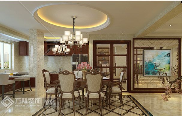 餐厅角度1装修效果图