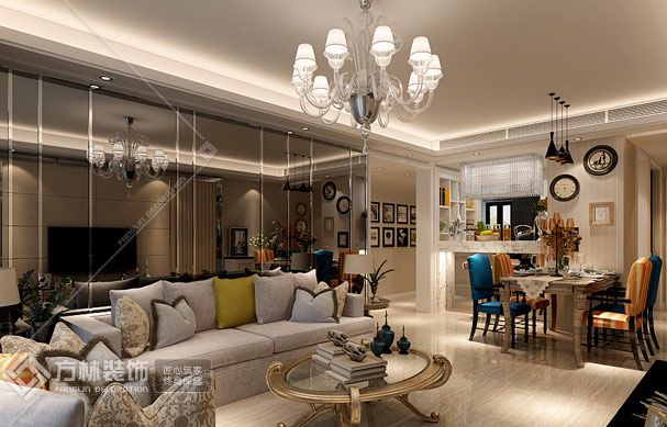 客厅角度2装修效果图