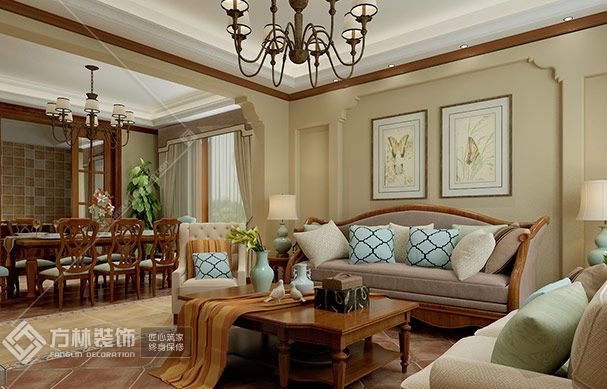 客厅角度4装修效果图