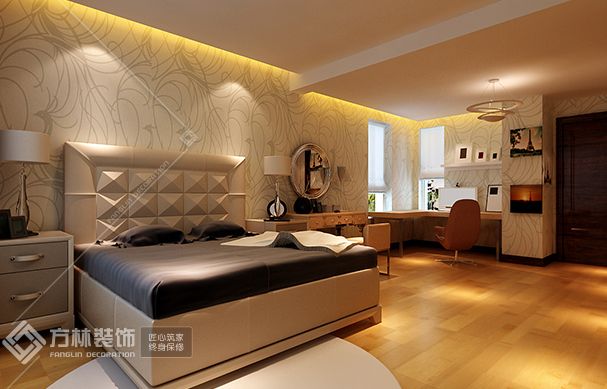 卧室角度2装修效果图