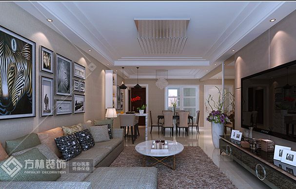 中海寰宇天下117㎡现代简约