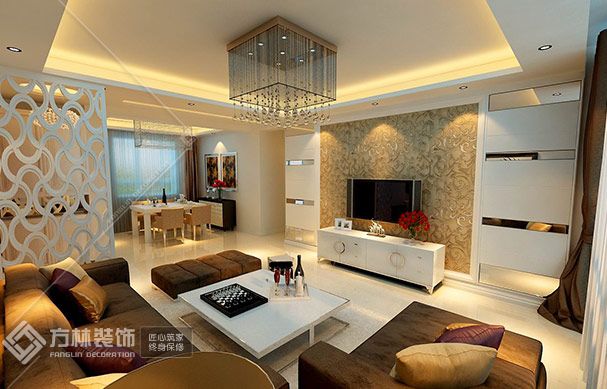 客厅角度4装修效果图