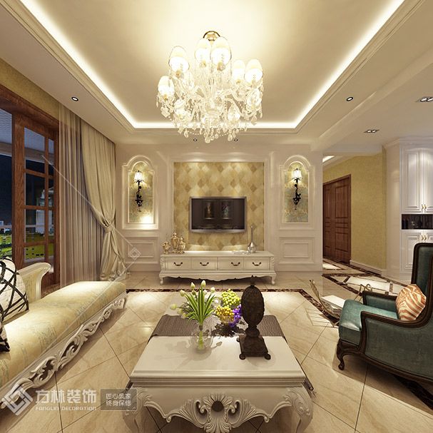 客厅角度2装修效果图