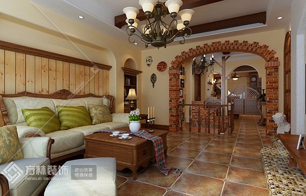 客厅角度2装修效果图