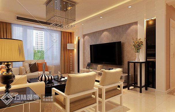 客厅角度3装修效果图