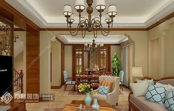 客厅角度3装修效果图