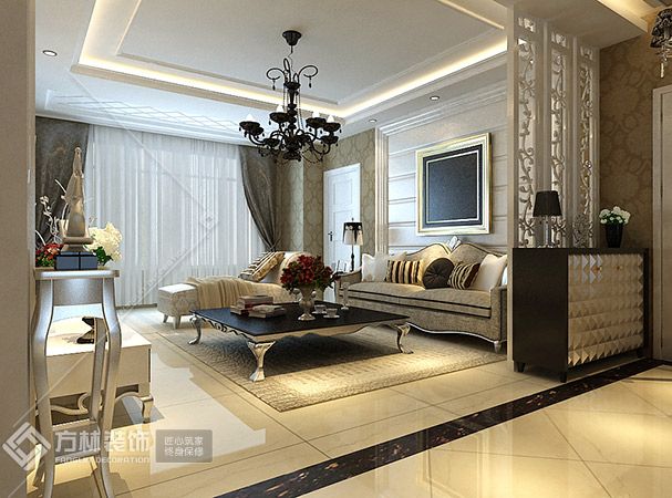 客厅角度2装修效果图