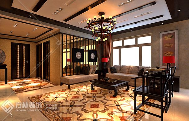 客厅角度2装修效果图