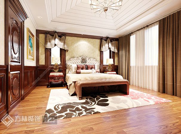 卧室角度2装修效果图