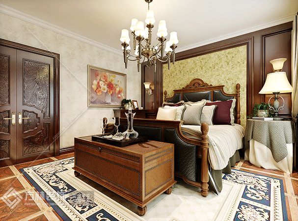 卧室角度3装修效果图