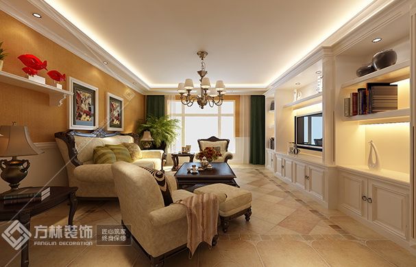 客厅角度2装修效果图