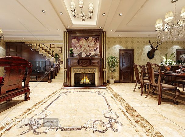 龙湖香缇漫步350㎡新古典风格