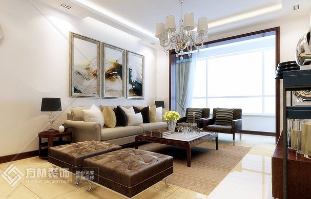客厅角度4装修效果图
