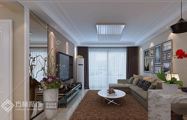 客厅角度2装修效果图