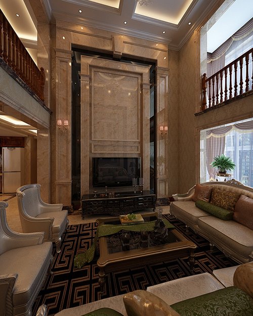 依云首府300㎡欧美风情