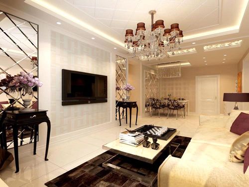 依云首府89㎡混搭风格