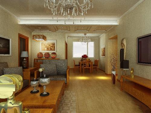 远洋和平府140㎡中式古典