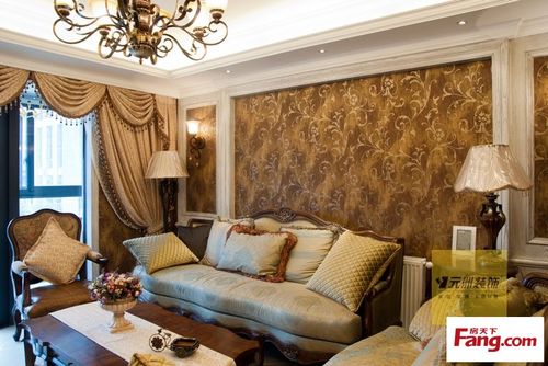 水晶恋城128㎡欧美风情