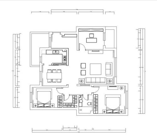 远洋和平府136㎡新中式