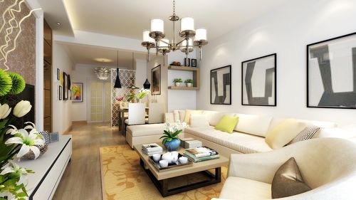 金辉湖畔里69㎡现代简约