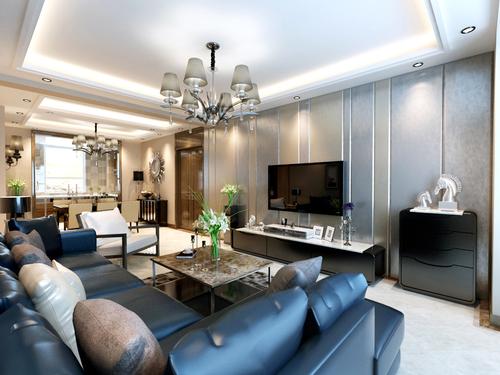 金辉湖畔里113㎡现代简约