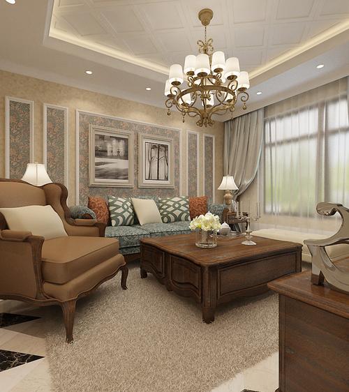 远洋和平府131㎡新古典风格