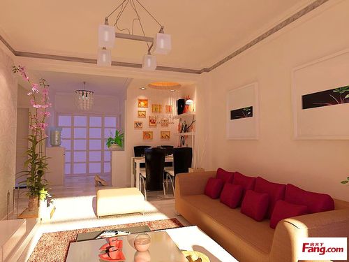 沈阳中体奥林匹克花园花园新城80㎡现代简约