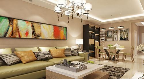 伯爵源筑91㎡混搭风格