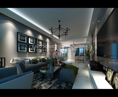 金地悦峰120㎡混搭风格