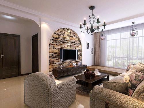 中房上东花墅82㎡欧美风情