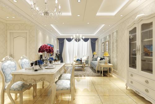 金地悦峰118㎡简欧风格