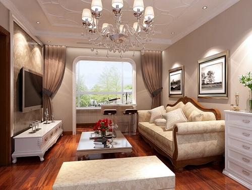 中南世纪城66㎡简欧风格