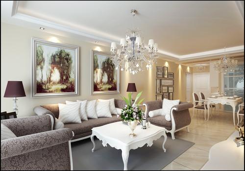 金地悦峰109㎡简欧风格