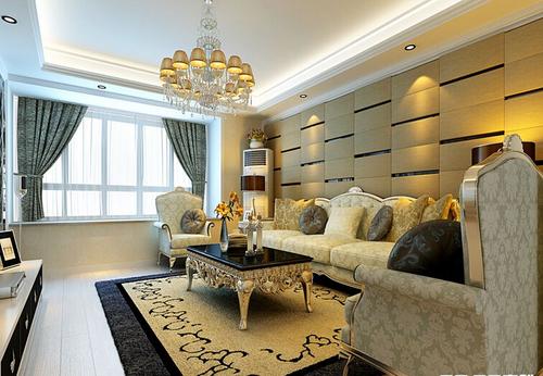 金地悦峰133㎡简欧风格