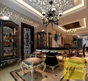 华润置地凯旋门二期211㎡新装饰主义