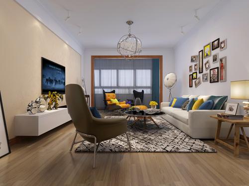 沈阳中体奥林匹克花园花园新城110㎡现代简约