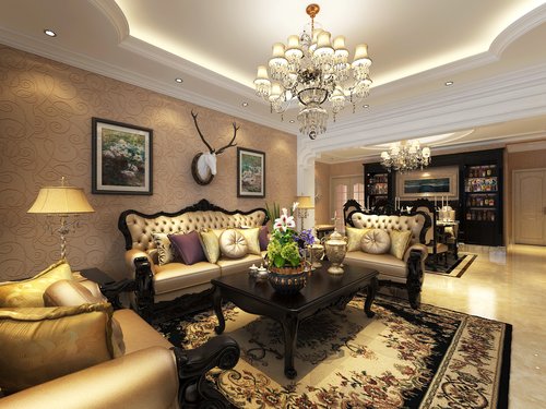 依云首府135㎡欧美风情