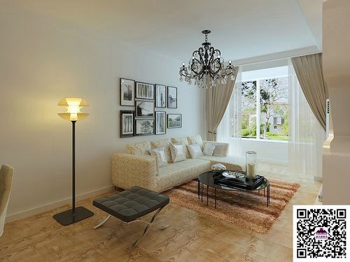 汇水湾84㎡田园风格