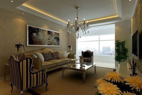 远洋和平府80㎡欧美风情