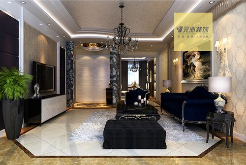 听雨观澜流水别墅133㎡欧美风情